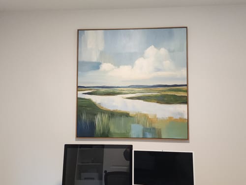 Customer photo review of Landscape Canvas Art #LA069