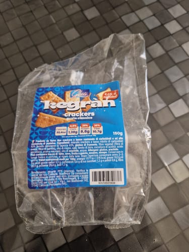 Customer photo review of Crackers keto classici