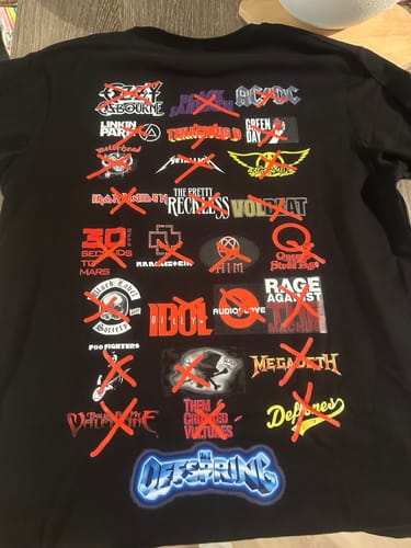 Customer photo review of Men's fitted t-shirt