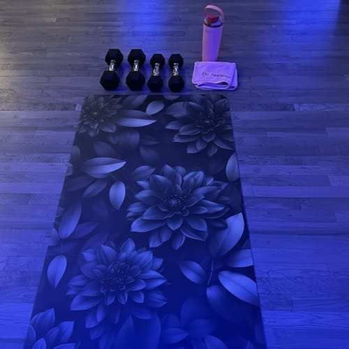 Customer photo review of Midnight Bloom Mat