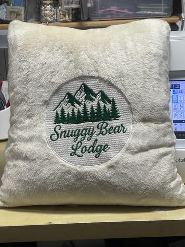 Customer photo review of Per Metre Ultra Soft Cuddle Fleece 60” Wide (Beige)