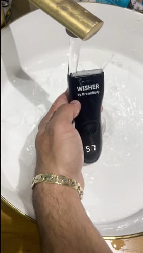 Customer photo review of מכונת הגילוח – WISHER לגילוח חלק ובטוח