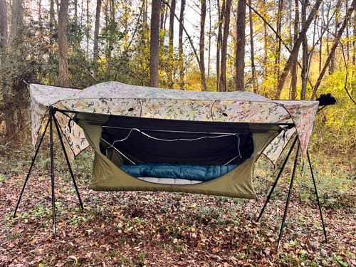Customer photo review of Turtlebug Camper Hammock Stand