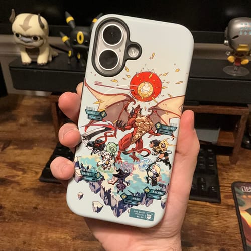 Customer photo review of Side Quest iPhone Case