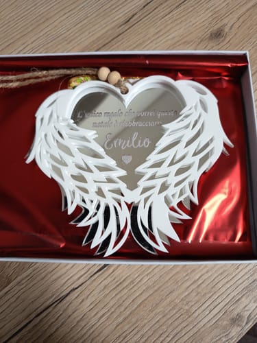 Customer photo review of Angelo del mio Cuore ・Pallina di Natale Personalizzate