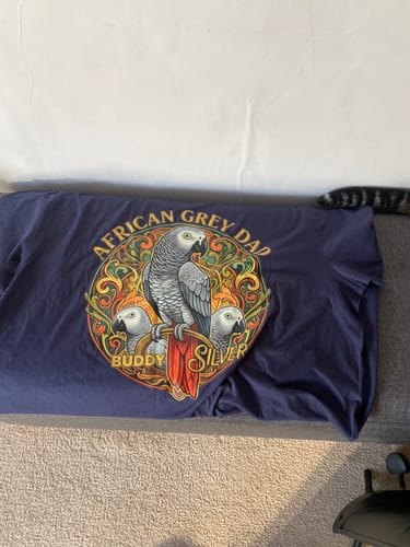Customer photo review of Everyday tagless tee