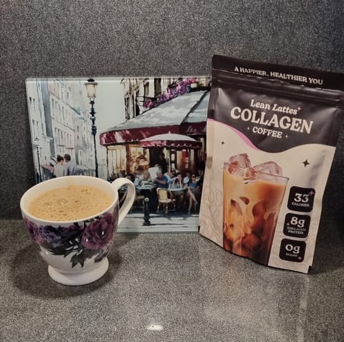 Customer photo review of High Protein Fat-Burning Coffee 🤩