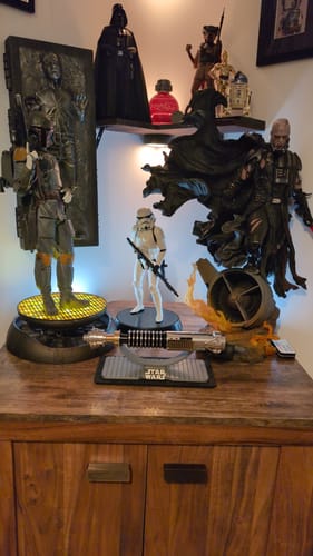 Customer photo review of Thin Neck Saber - Model Luke