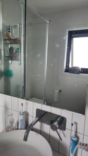 Customer photo review of KoalaCloth XXL (60x40cm) – Streak-Free Cleaning With Just Water