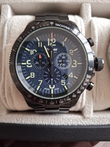 Customer photo review of P67 Officer Pro Chronograph Blue - 109462