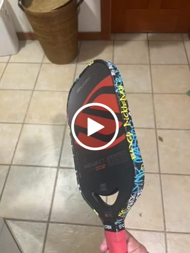 Customer video review of Graffiti Edge Tape (3 pack) - Pickleball Paddle Edge Tape