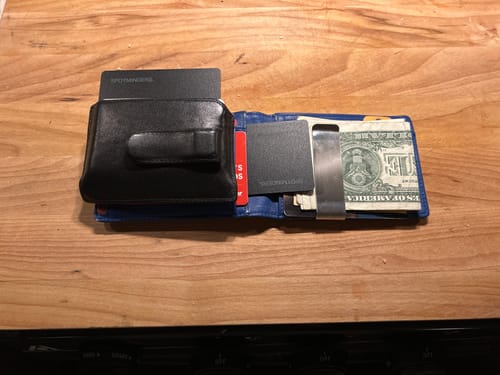 Customer photo review of SPOTMINDERS. Tracking Card