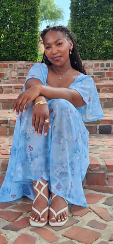 Evette L. review of Miss Black Gelato 3 Heel - Bone image 1 out of 1