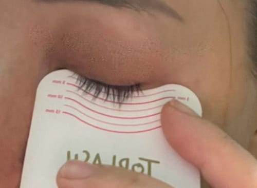 Customer photo review of Toplash eyelash and eyebrow growth serum — 3ml