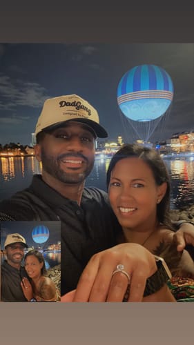 Customer photo review of Louily Classic Round Cut Engagement Ring In Sterling Silver