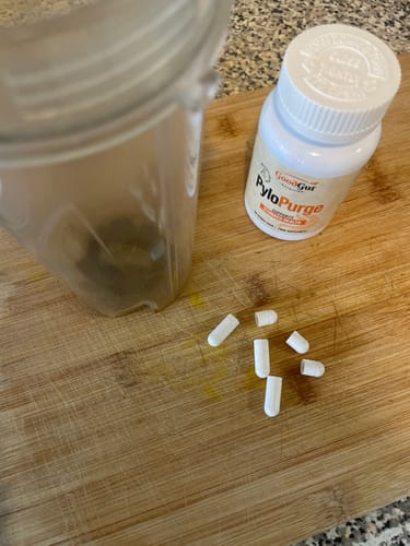 Customer photo review of PyloPurge - Herbal Treatment For H Pylori Bacteria