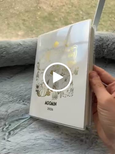 Customer video review of Sun-Star Moomin 2026 Schedule Book - 5 IN STOCK!