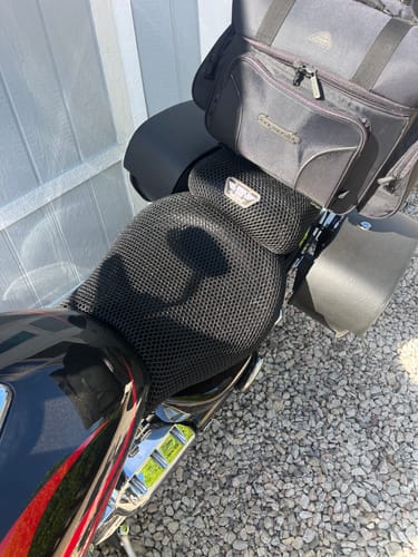 Customer photo review of Wind Rider Seat Cover