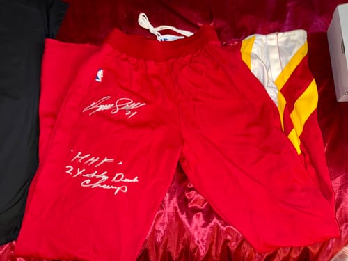 Customer photo review of Dominique Wilkins Autograph Signing