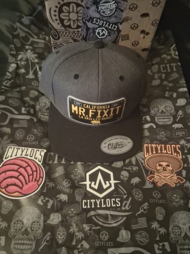 Customer photo review of California 60's Plate Hat