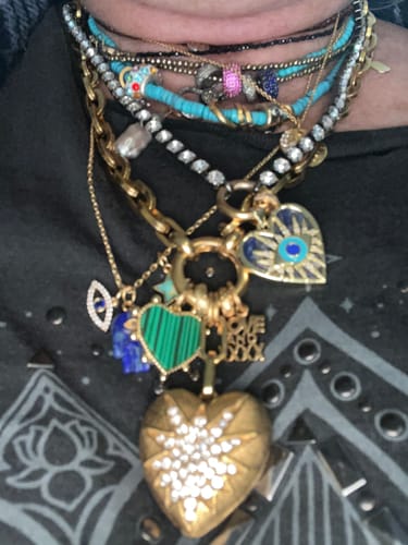 Customer photo review of Mirabelle Necklace