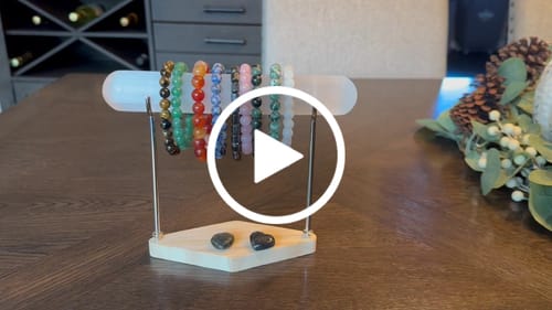 Customer video review of Crystal Bracelet Holder