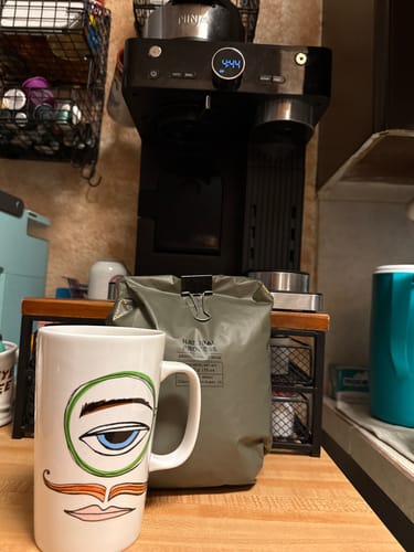 Customer photo review of Hacienda Doka Natural Process Coffee