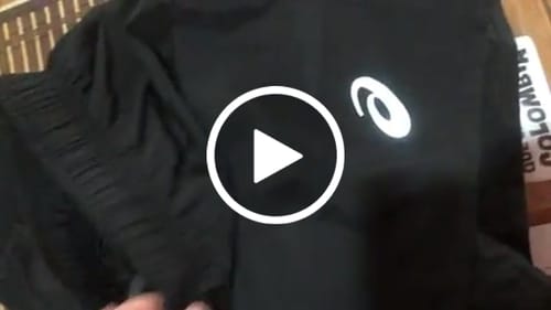 Customer video review of Asics Gorra Broche Performance Black