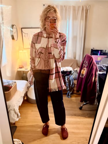 Customer photo review of Leila Tall Shacket