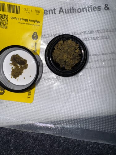 Customer photo review of Afghan Black Hash