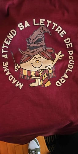 Customer photo review of T-Shirt Madame Poudlard