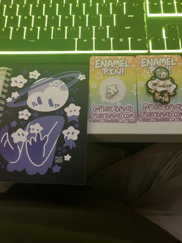 Customer photo review of Free Mystery Sticker at $30