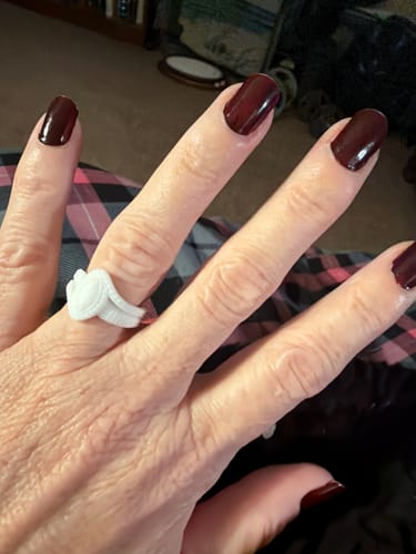 Customer photo review of Silicone Diamond - Marquise Collection - Patented Design