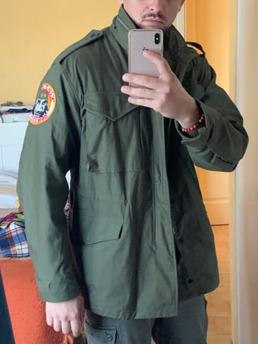 Customer photo review of 1969 M-65 Field Jacket - Taxi Driver