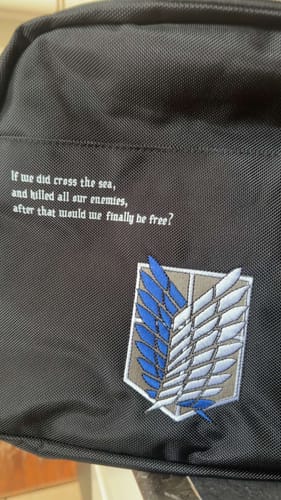 Customer photo review of Rumbling Duffle Bag