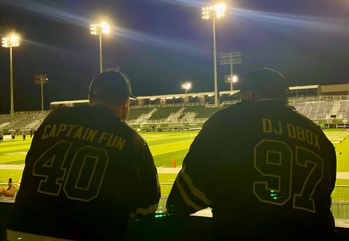 Customer photo review of Custom Black Green-White Classic Style Hockey Jersey