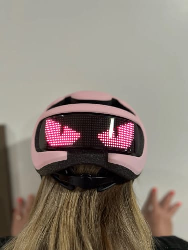 Customer photo review of Casque vélo LED connecté ShineControl