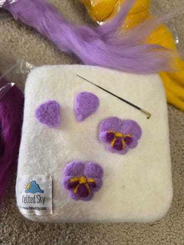 Customer photo review of Wool Mini Mat