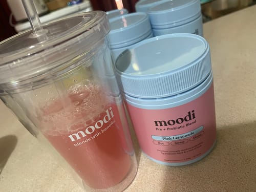 Customer photo review of Original Pre + Probiotic Bundle