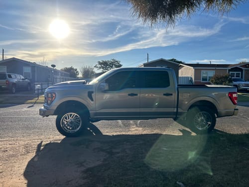 Customer photo review of 3 inch Front Leveling Lift Kit Compatible with Ford F150 2WD & 4WD