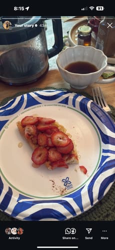 Customer photo review of Zen Protein Waffles - Classic