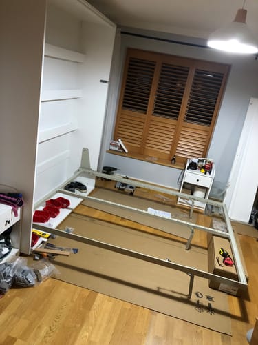 Customer photo review of BC-12 Vertical Wall Bed Concept 160cm