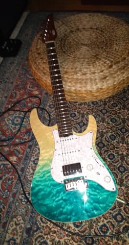 Customer photo review of Donner DST-550 ThunderForge Pickups E-Gitarre