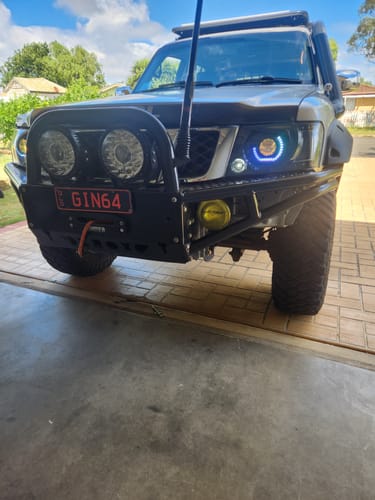 Customer photo review of Angry Eye Style Shroud (Pair)