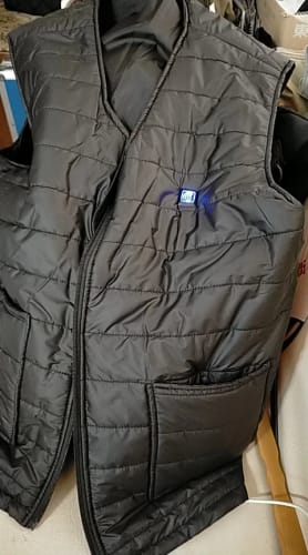 Customer photo review of Gilet Riscaldato 9 zone