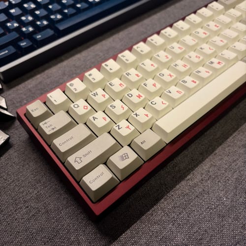 Customer photo review of JC Studio PBT Dye Sublimation Keycaps