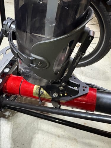 Customer photo review of Direct Attach Battery Mount (For Some Bikes & Trikes)