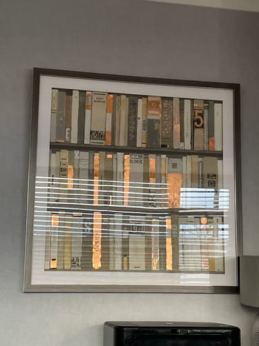 Customer photo review of The Library By Sabrina Roscino