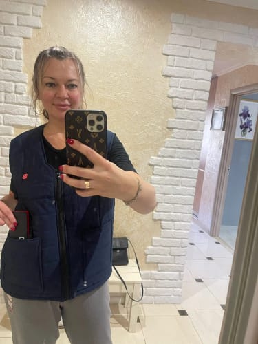 Customer photo review of Gilet Riscaldato 9 zone