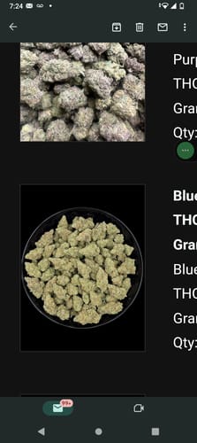 Customer photo review of Blue Dream Indoor THCA